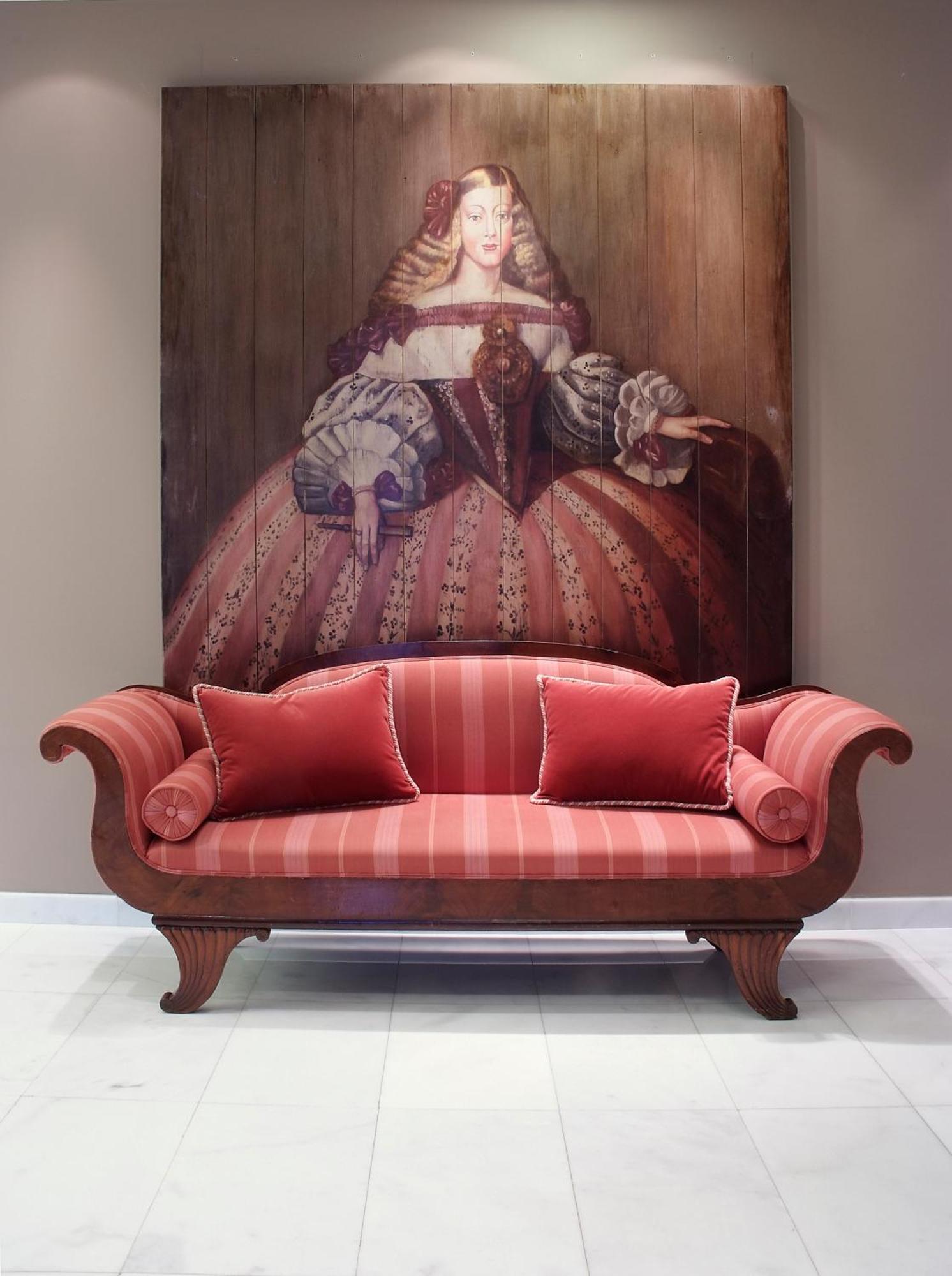 โรงแรมกรัน ลา เปร์ลา ปัมโปลนา ภายนอก รูปภาพ A sofa